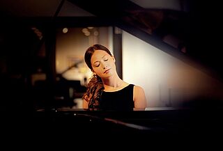 Die Pianistin Daria Parkhomenko