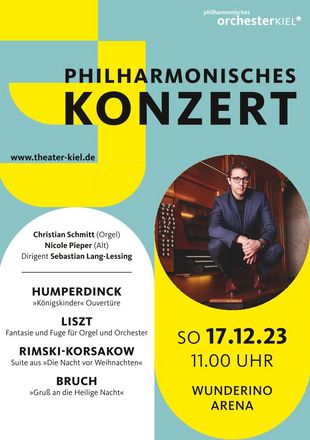 Plakat 3. Philharmonisches Konzert 