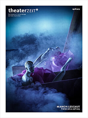 Titel der theaterZEIT April 2023